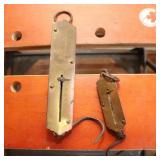 Chattilon and Salters Brass Spring Scales