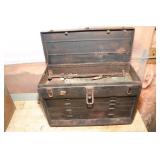 Antique Machinist Chest w/Contents