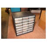 Parts Caddie with Radio Repair Parts