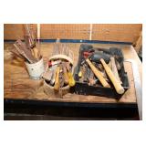 Hammers, Files, Brick Hammer, Framing Square, etc.