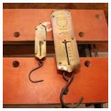 2 Brass Chatillon Spring Scales