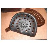 2 Steel Tractor Seats