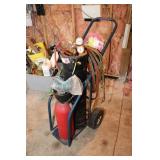 Torch Cart, Tank, Torches, Hoses