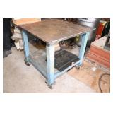 32' x 32' Welding Table on Casters