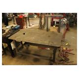 Heavy Duty Welding Bench On Castors
