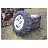 3 Goodyear Tires 14.9 X 28 On Ford Tractor Rims