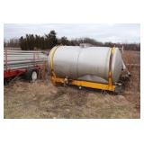 1000 Gallon Stainless Steel Water Tank