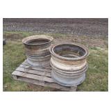 Steel Truck Rims 24.5 (4)