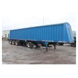 1997 Quad Axle 44ft Hopper Grain Trailer