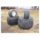 Set Of 4 Turf Tires
