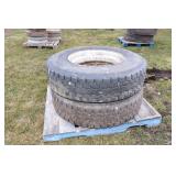 Aeolus HN357 Trailer Tires On Rims (2)