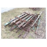 Pile Of Drag Harrows 6 Ft