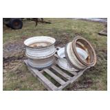 Steel Truck Rims 24.5' (4)