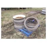 Steel Truck Rims 22.5' (4)