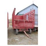 Wood Rack Thrower Wagon - 19 Ft