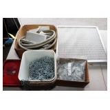 Misc. Lot - Chain, Banding Clips, Filter