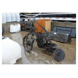 Antique 2 Furrow Drag Plow - 'Yard Art'