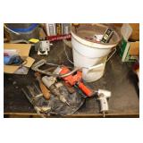 Pail Lot Of Tools