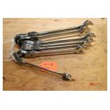 Swivel Gear Wrenches 10 - 18 mm