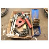 Extension Cord, Drill Index, Ballpean Hammer, Etc.
