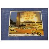 1966 Drive In Theatre Tin Sign