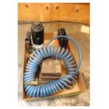 6 Ton Bottle Jack, Router Bits, Punches, Air Hose