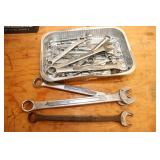 Tray Lot Of Assorted Wrenches