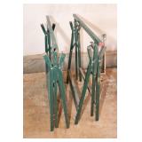 2 Folding Steel Work Stands