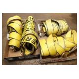 4 Heavy Duty Ratchet Straps - 3300lbs