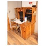 Pine Desk with Chair