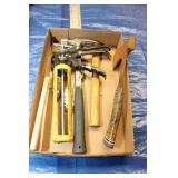 Framing Hammer, Hatchet, Caulking Gun