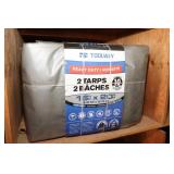 Heavy Duty Tarps (2) As New 16'x20'
