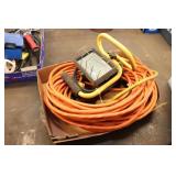 Extension Cords, Work Light, Hammer