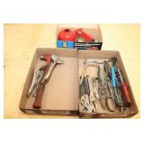 Oil Spray Gun, Vice Grips, Tin Snips