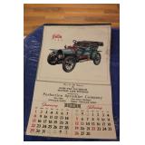 1961 Collector Car Calendar