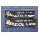 Ford Model A Bumper Stickers (2)