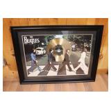 Beatles Gold Record Print