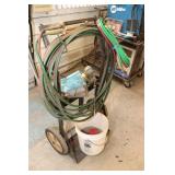 Torch Cart W/torches, Accessories, Extra Hose