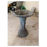 Resin Bird Bath