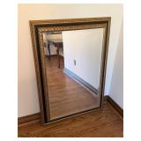 Framed Beveled Mirror 31' X 44'