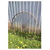 Antique Steel Wheel 54'