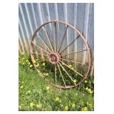 Antique Steel Wheel 46'