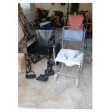Wheelchair & Mobile Bathroom Chair