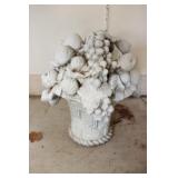 Concrete Fruit Basket Garden Ornament