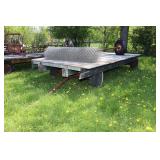 Flat Rack Wagon 15 Ft With Spare Axle
