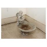 Concrete/resin Bird Bath