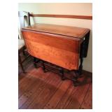 Antique Cherry Gate Leg Table 35' L x 44'