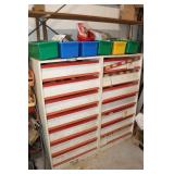 14-Drawer Storage Cabinet & Bins