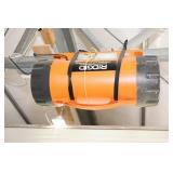 Job Site Ridgid Air Filtration System