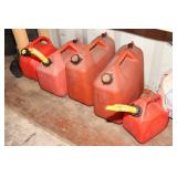 Gas Cans Lot (5)